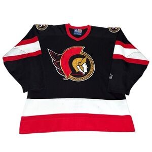 Vintage 90s Ottawa Senators Starter NHL Hockey Jersey